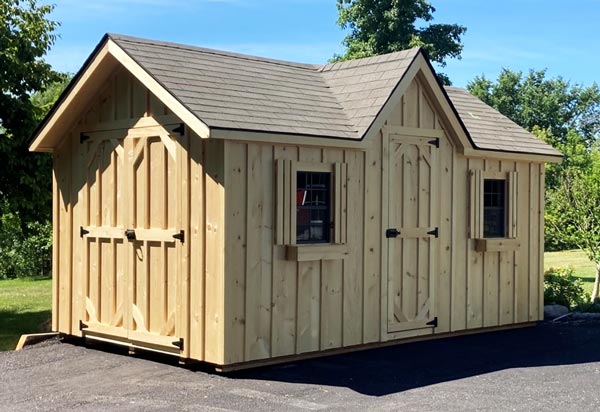 Brubacher Shed on driveway